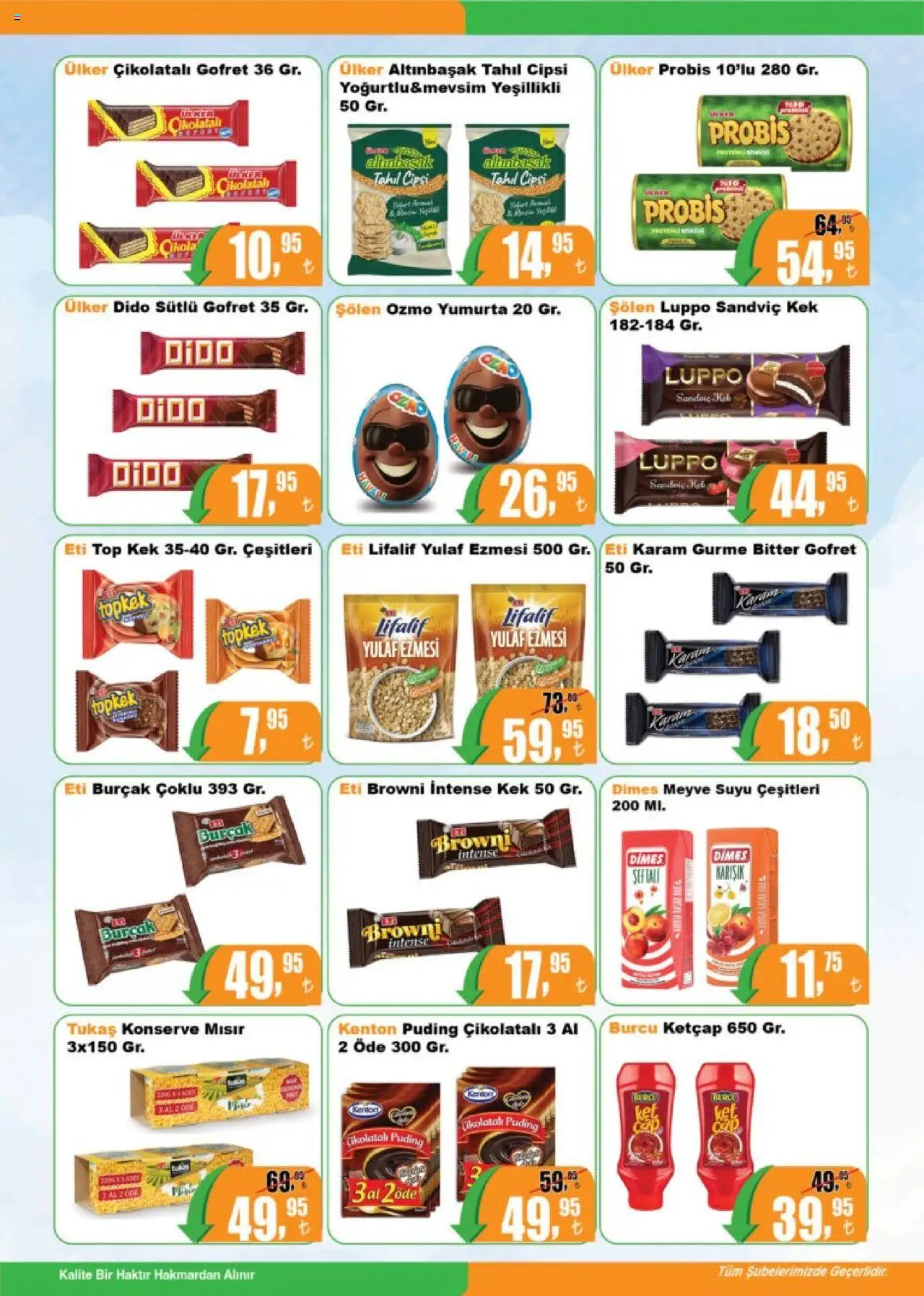Hakmar Katalog - 18.10.2025 tarihinden itibaren geçerlidir | Sayfa: 4 | Ürünler: Gofret, Meyve suyu, Yulaf, Mısır