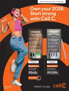 Cell C specials catalogue – valid from 01.12.2025 | Page: 50