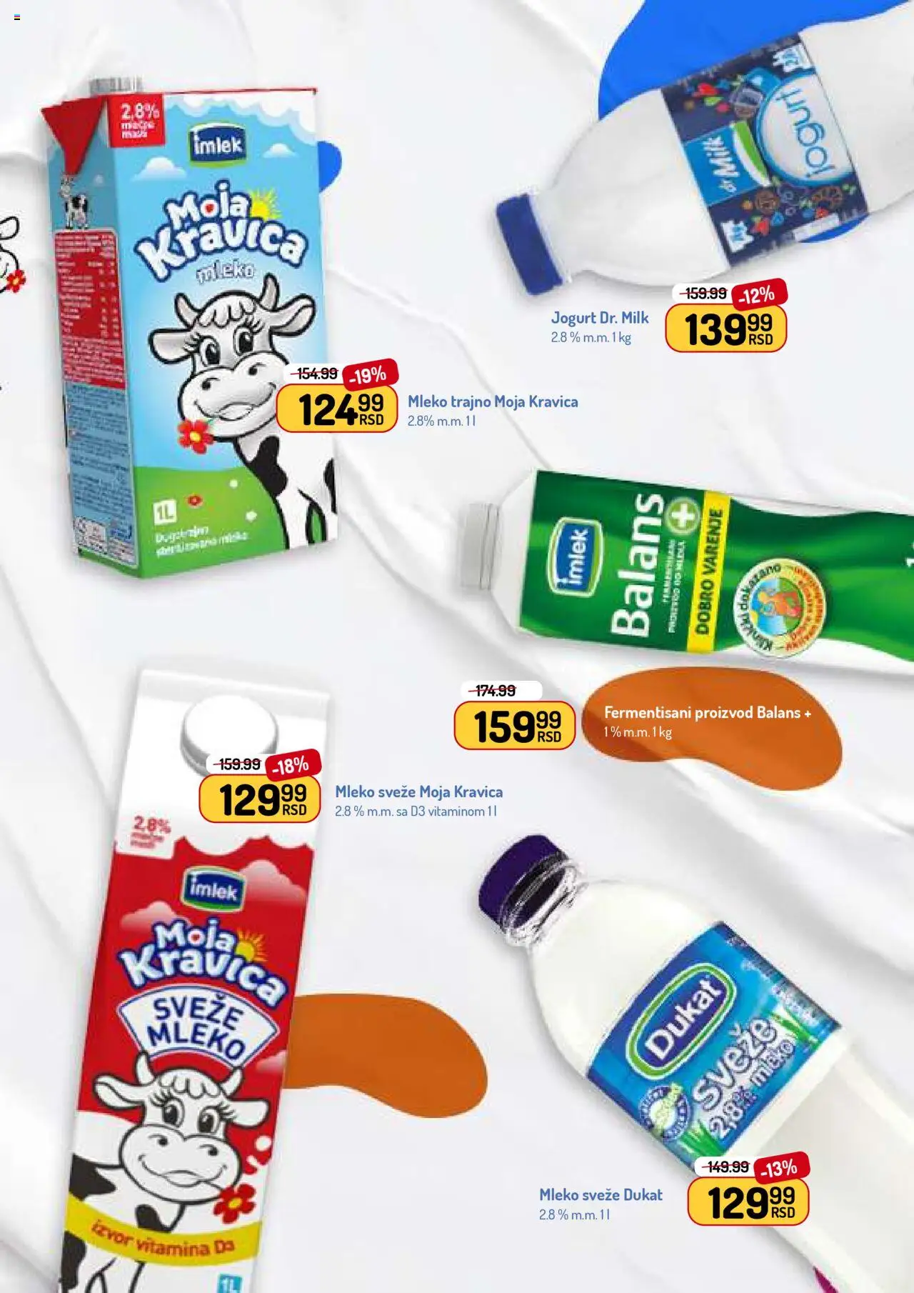 Aman katalog - važi od 21.07.2025 | Strana: 11 | Proizvode: Sveže mleko, Moja kravica, Mleko, Jogurt