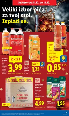 Solevita Nektar naranča, 2 L - Pregled kataloga iz trgovine Lidl, vrijedi od 08.12.2025 | Stranica: 91