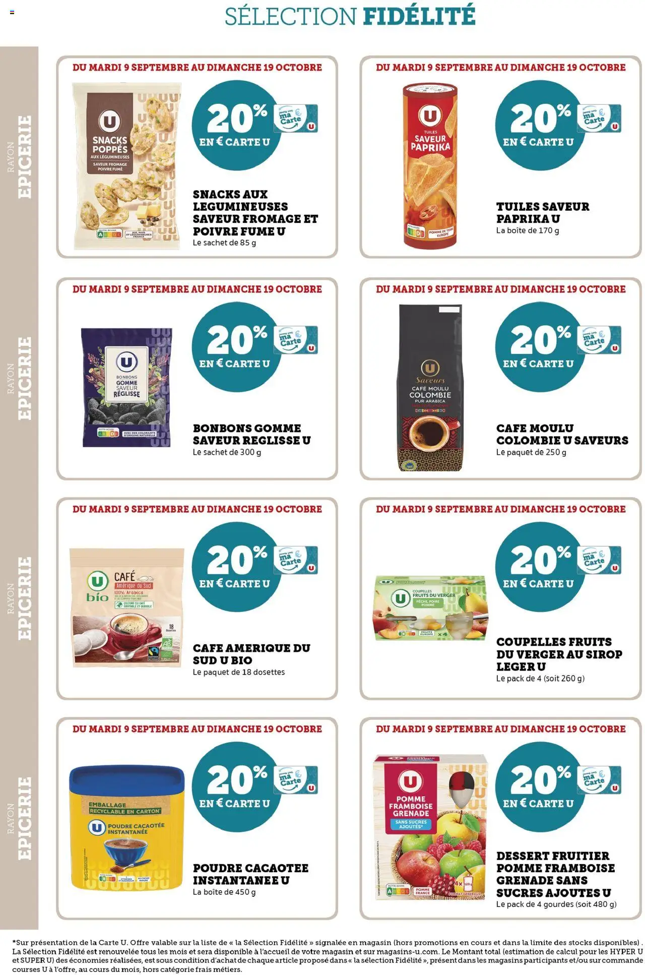  | Page: 8 | Produits: Paprika, Poivre, Café moulu, Café