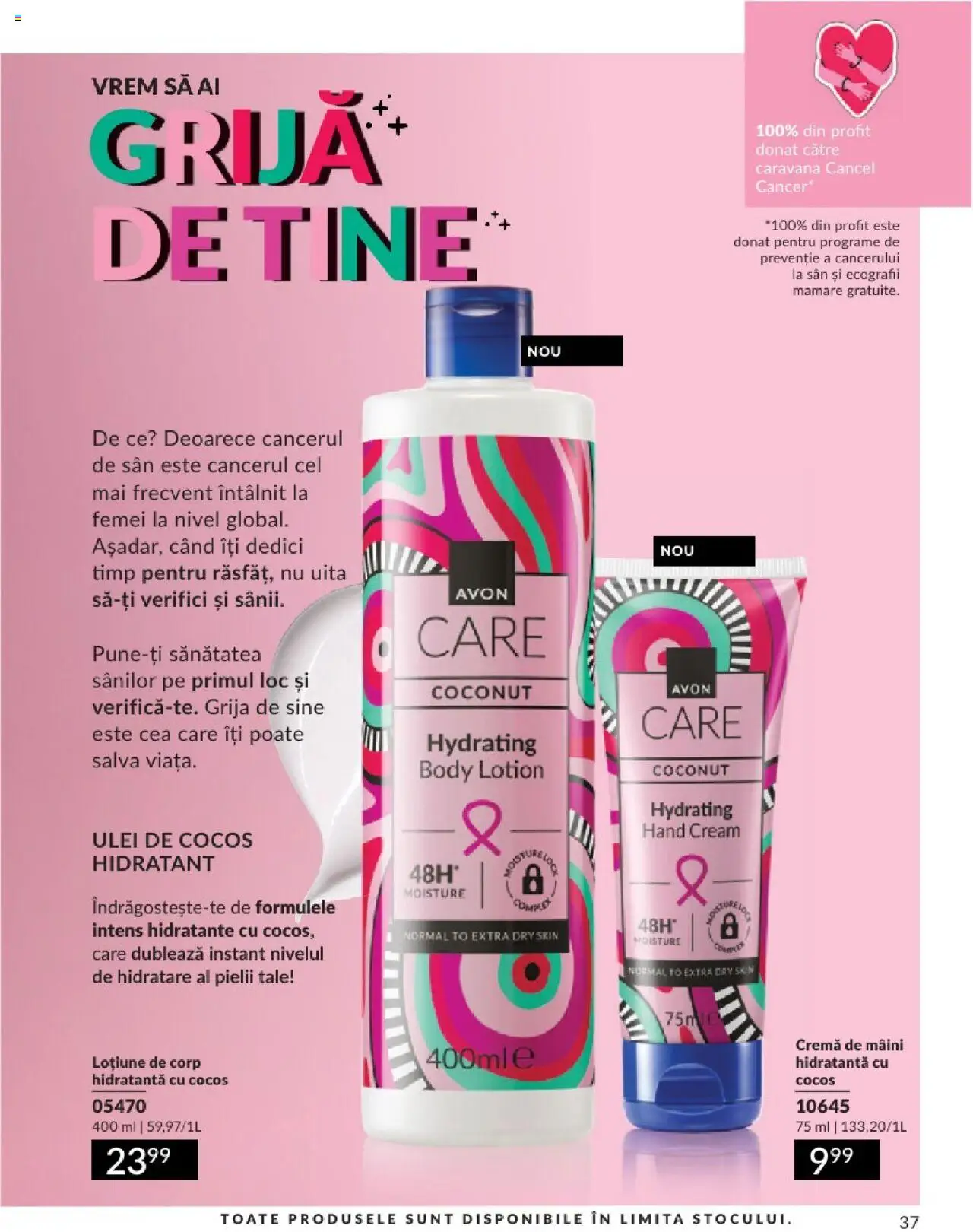 Catalog Avon - 08 2025 – valabil de la 01.08.2025 | Pagină: 37 | Produse: Body, Cremă, Ulei, Cremă de mâini