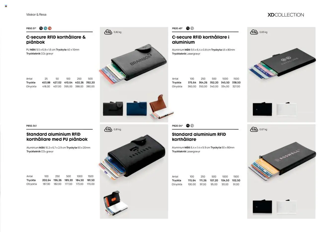 Lyreco reklamblad aktuell från 12.03.2024 | Sida: 123 | Produkter: Plånbok
