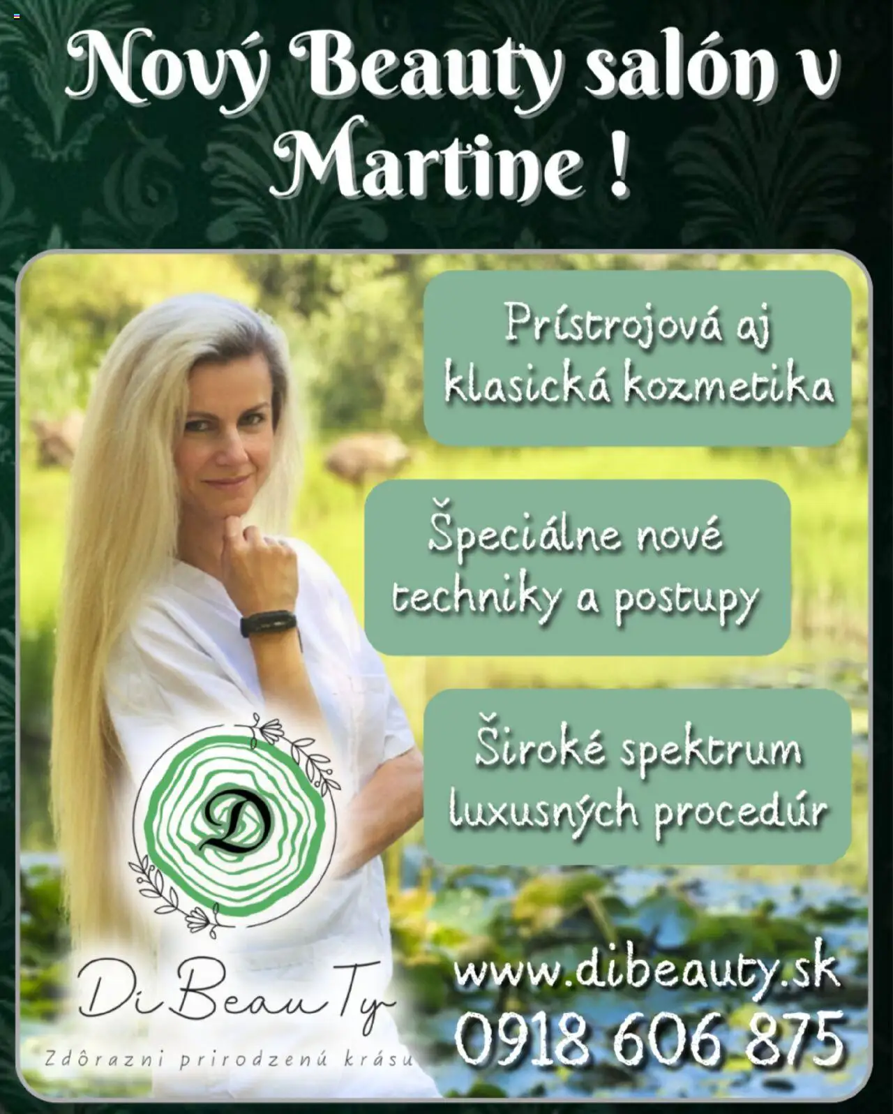 DiBeauTy-Petronela Dibdiaková Nepelová - Nový Beauty Salón v Martine │ platný od 02.09.2025 | Strana: 1