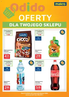 Pogląd oferty "Makro Gazetka - Odido Oferty dla Twojego sklepu" - ważna od 18.07.2025