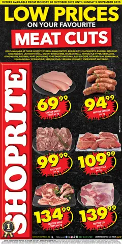 Shoprite specials catalogue – valid from 20.10.2025