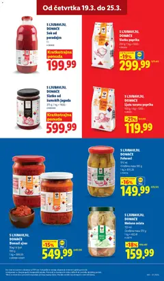 Sok od paradajza, 1 l - pregled Lidl kataloga - važi od 19.03.2026 | Strana: 45