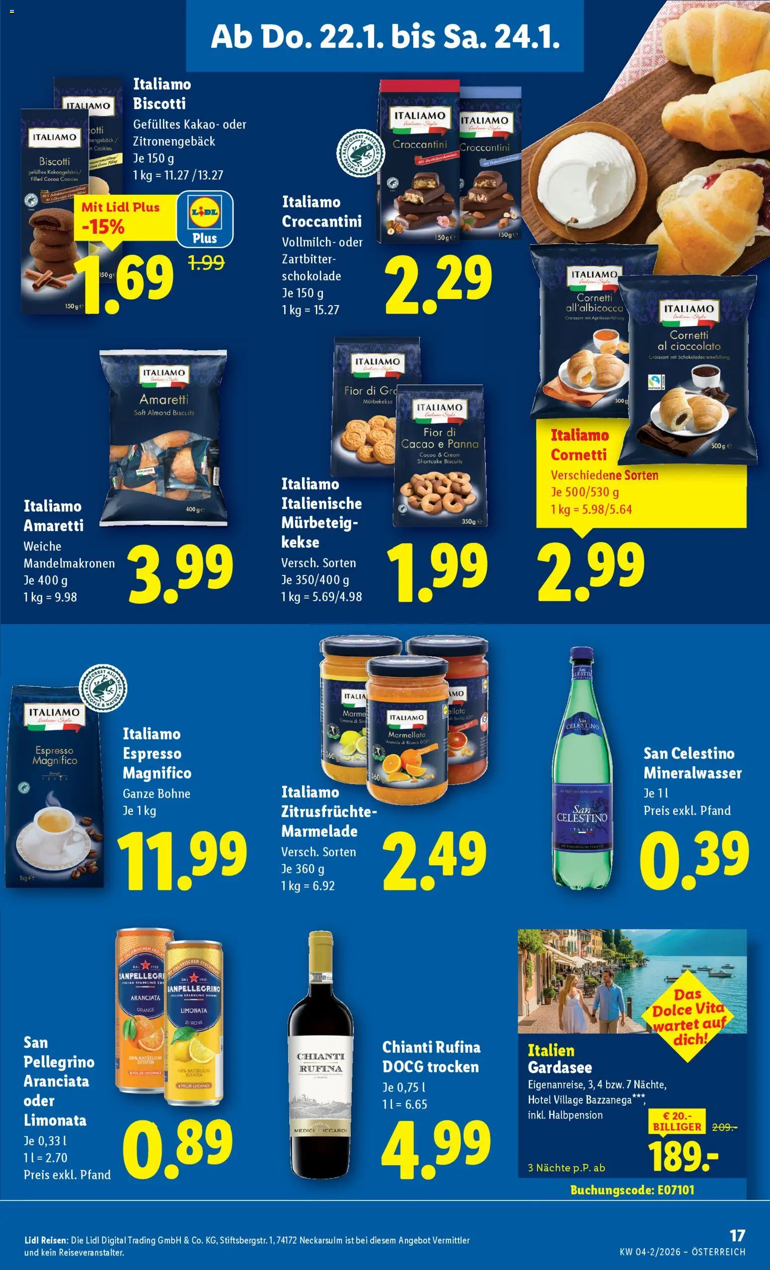 Lidl Flugblatt - Eisenstadt, Ebenfurth, Mattersburg gültig ab 22.01.2026 | Seite: 21 | Produkte: Kekse, Vihreä pesto, Schokolade