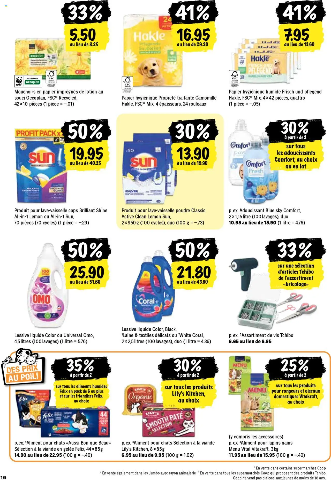 Coop - Les actions de la semaine ab 28.08.2025 | Seite: 16