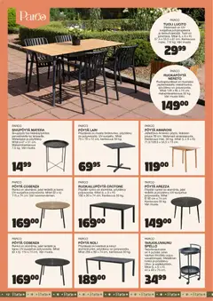Tokmanni-mainoslehti voimassa 02.04.2026 alkaen | Sivu: 12 | Tuotteet: Kansi, Pöytä, Tuoli