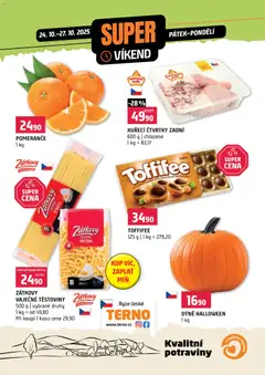 Náhled letáku Terno leták - Super víkend od 24.10.2025