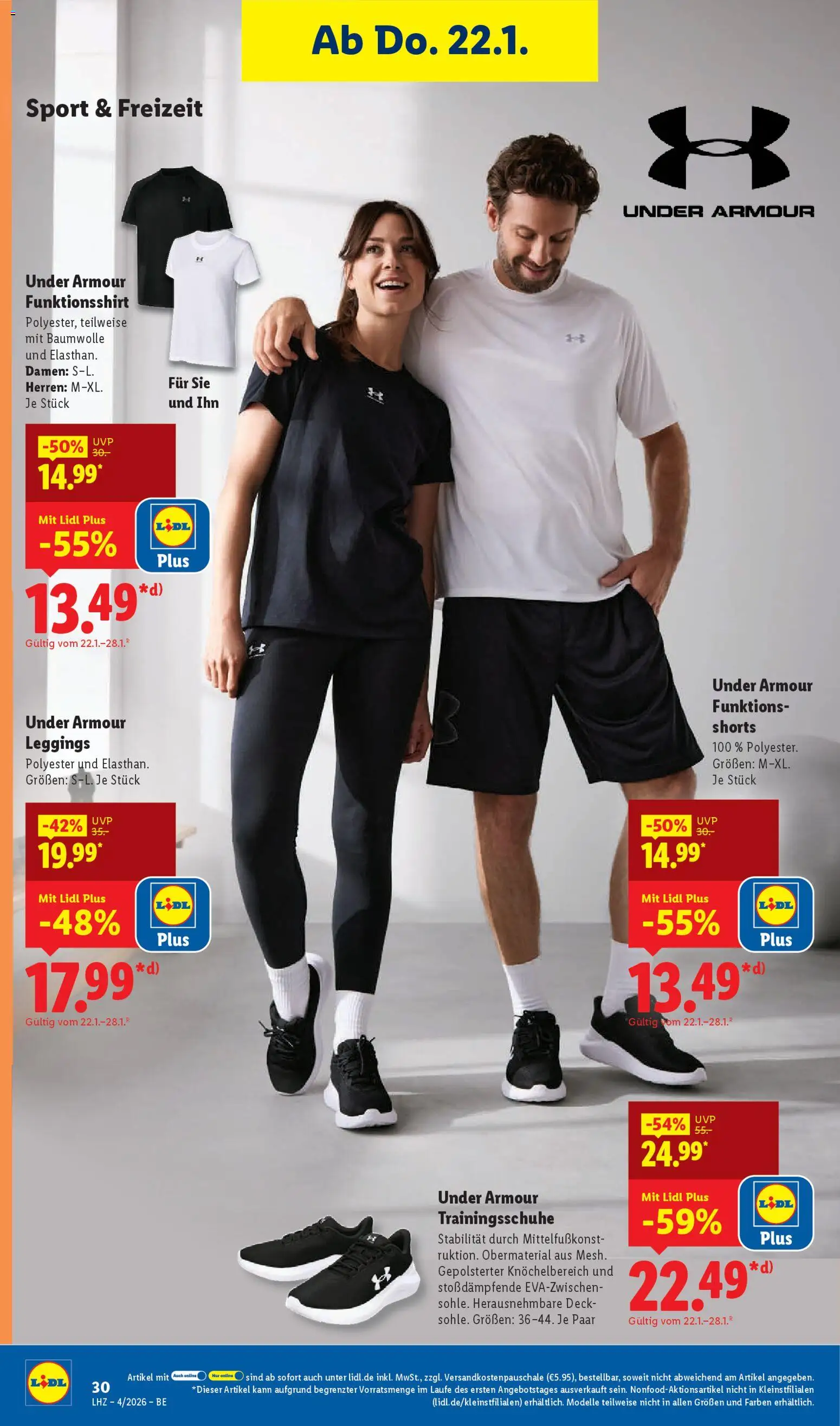 Lidl Prospekt Zossen – gültig ab 19.01.2026 | Seite: 42 | Produkte: Leggings