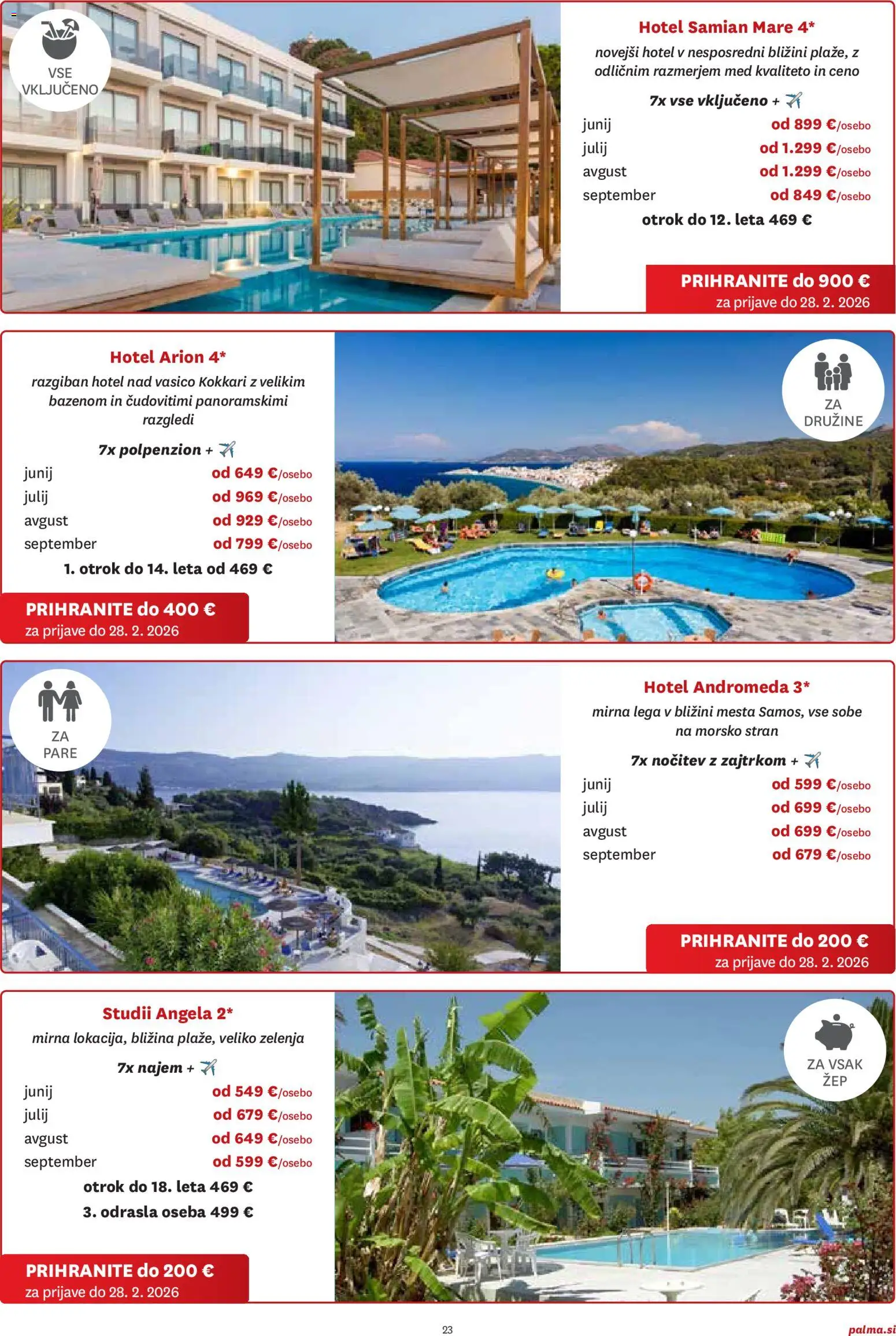 Novi Palma katalog ponudbe – veljaven od 01.01.2026 | Stran: 23