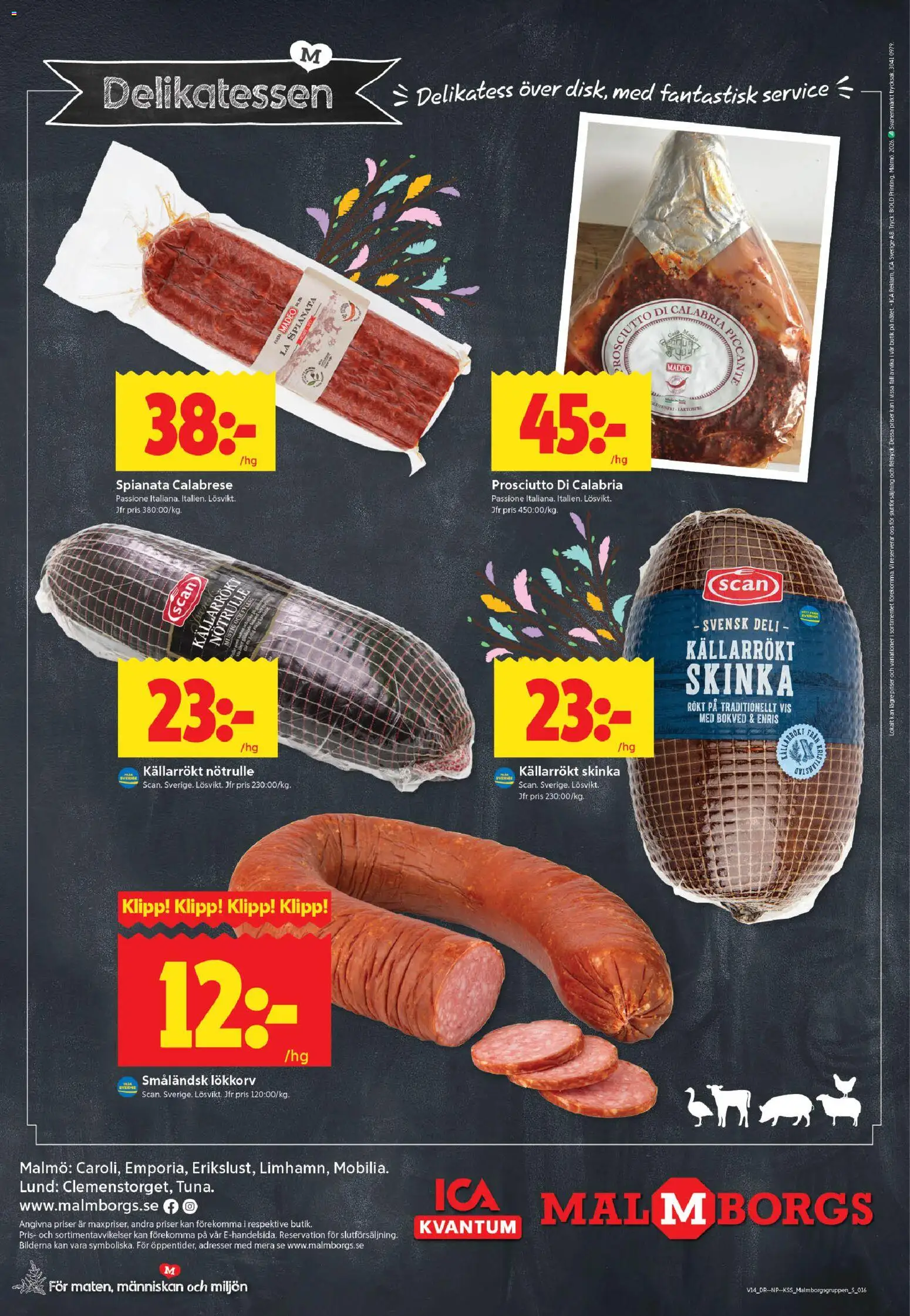 ICA Kvantum reklamblad aktuell från 30.03.2026 | Sida: 16