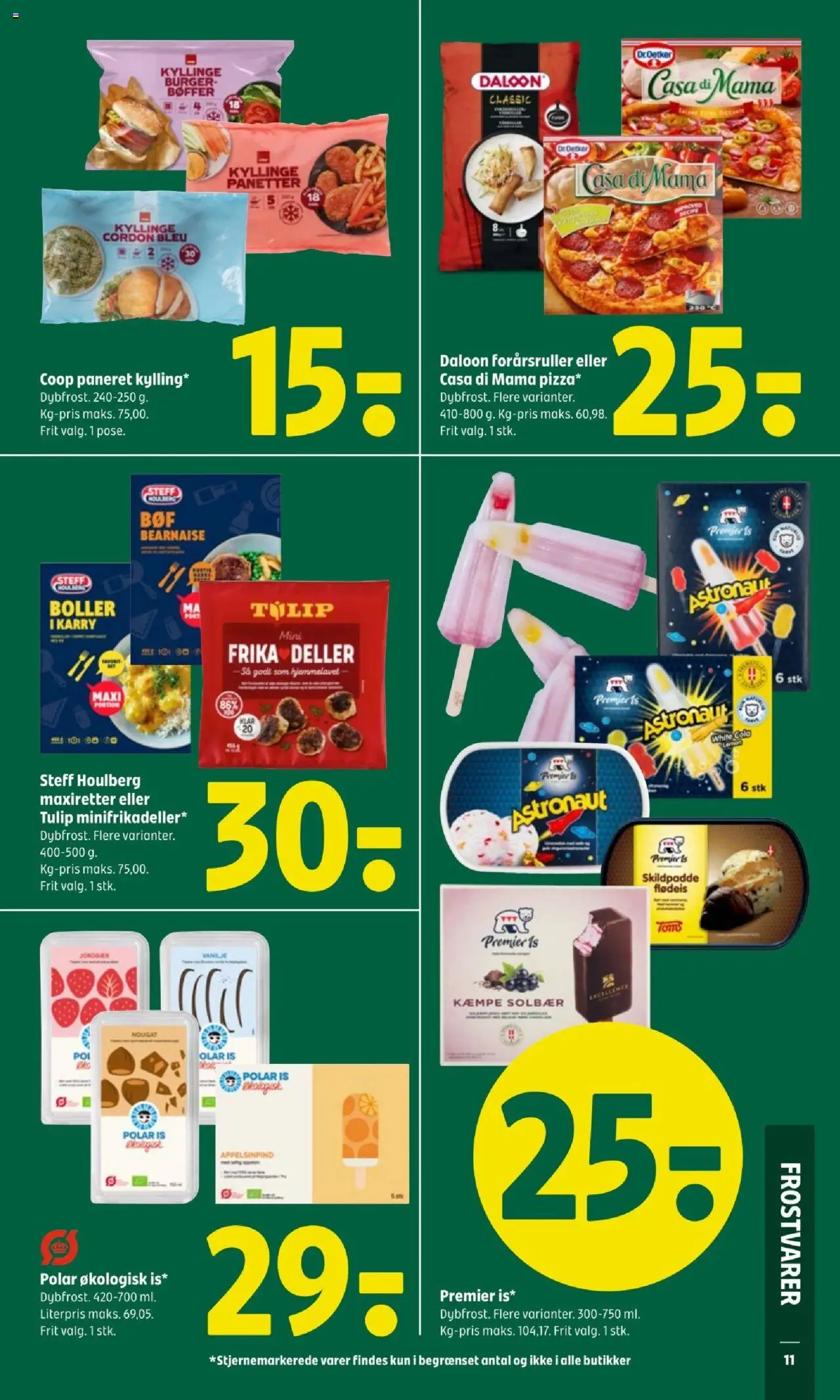 Coop 365 Tilbudsavis gyldig fra 07.08.2025 | Side: 13 | Produkter: Bøffer, Vanilje, Nougat, Søm