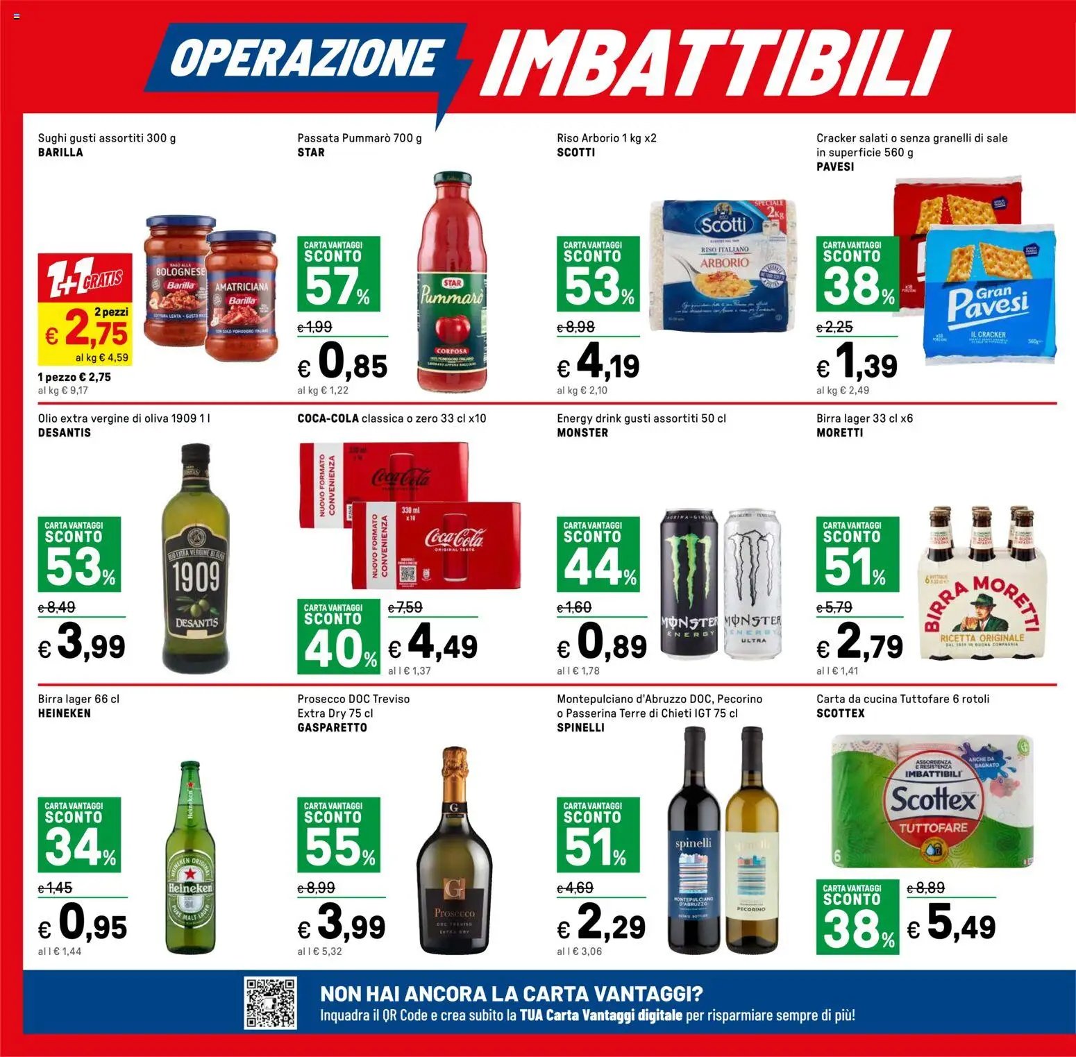 Volantino Iper del 07.04.2026 | Pagina: 4 | Prodotti: Prosecco, Olio, Olio extra vergine, Pecorino