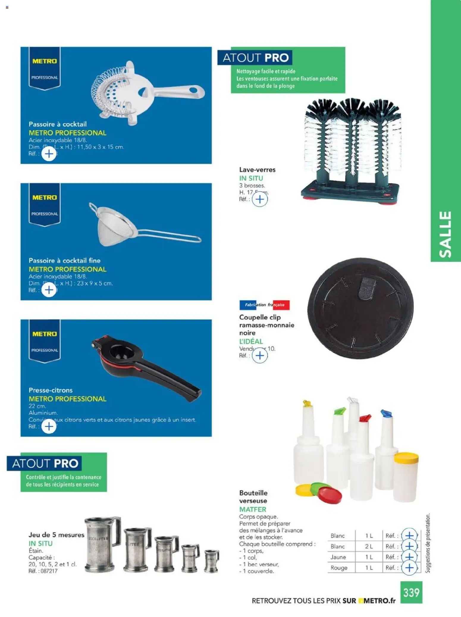 {H1} | Page: 339 | Produits: Passoire