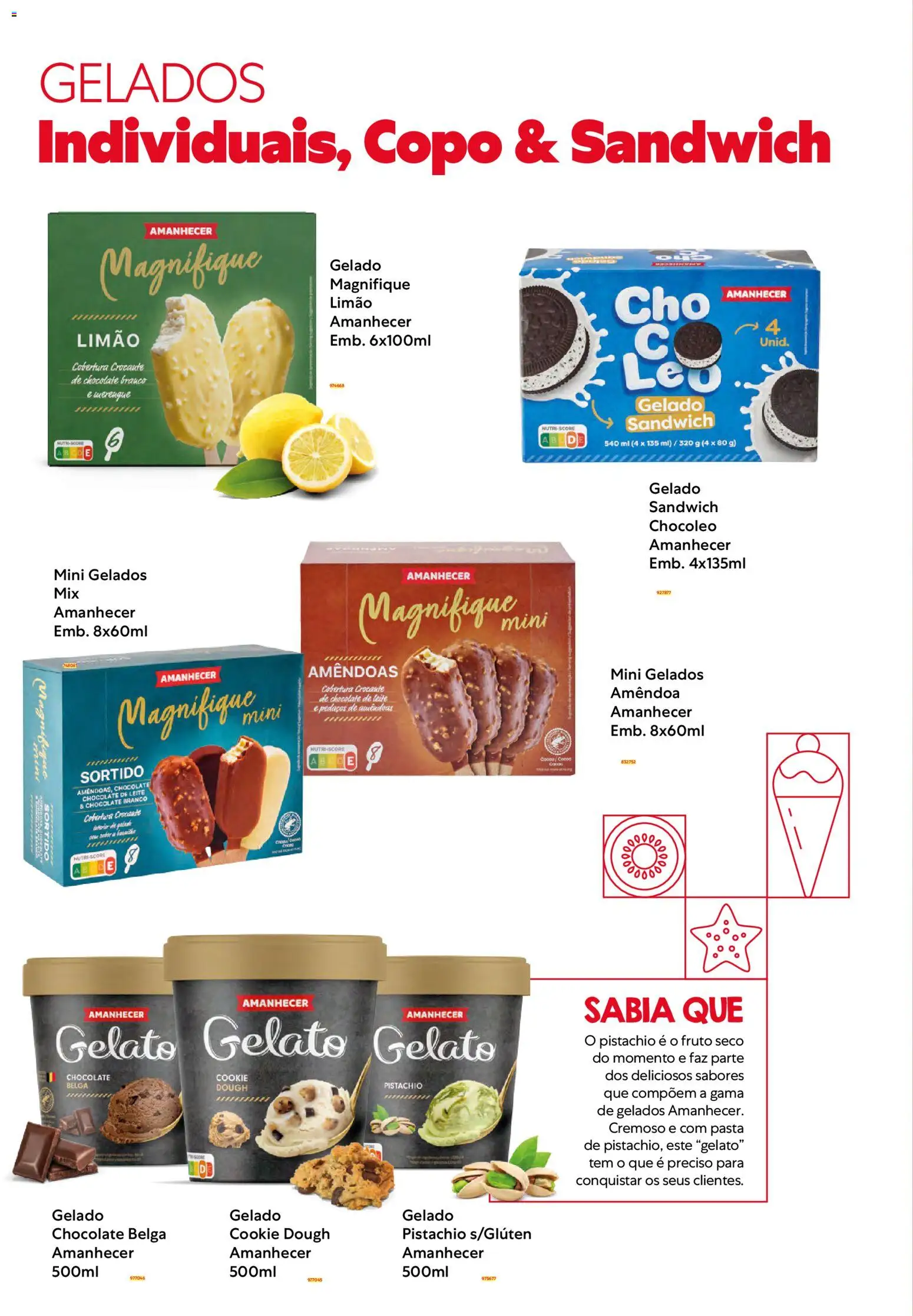 Recheio - Gelados  │ válido de 02.12.2025 | Página: 9 | Produtos: Gelado, Leite, Chocolate, Gelado sandwich