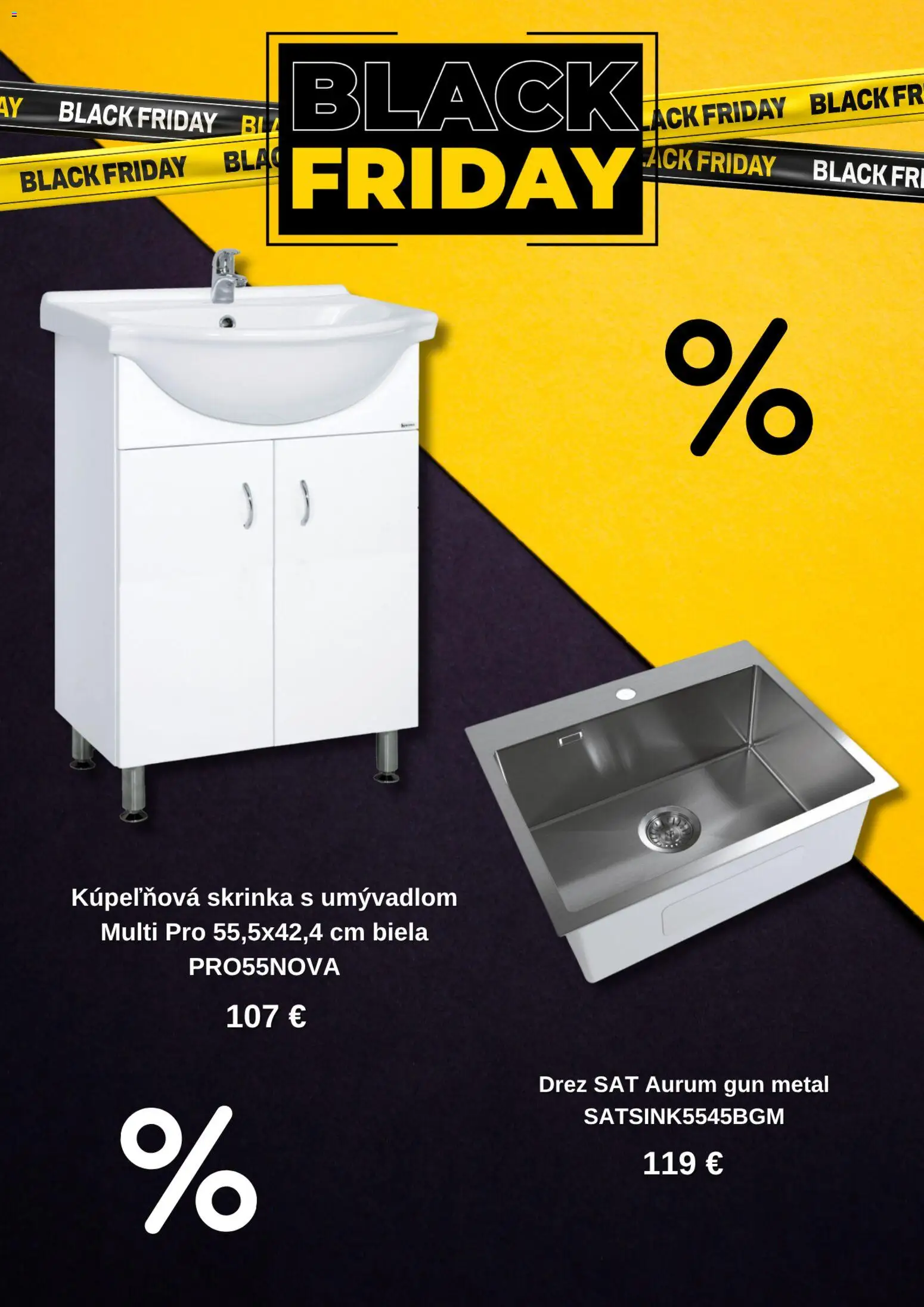 Nové Siko akcie – leták je platný od 10.11.2025 | Strana: 3 | Produkty: Drez, Skrinka s umývadlom, Skrinka