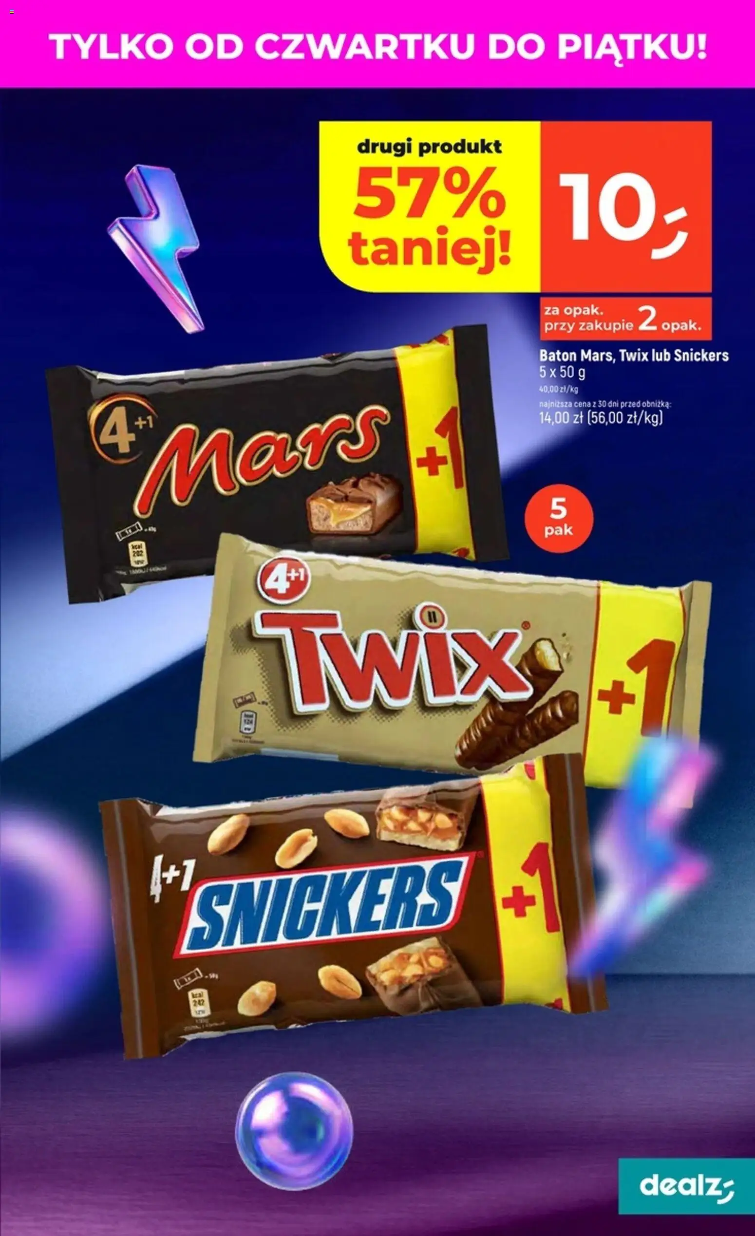 Dealz Gazetka od 30.10.2025 | Strona: 3 | Produkty: Baton