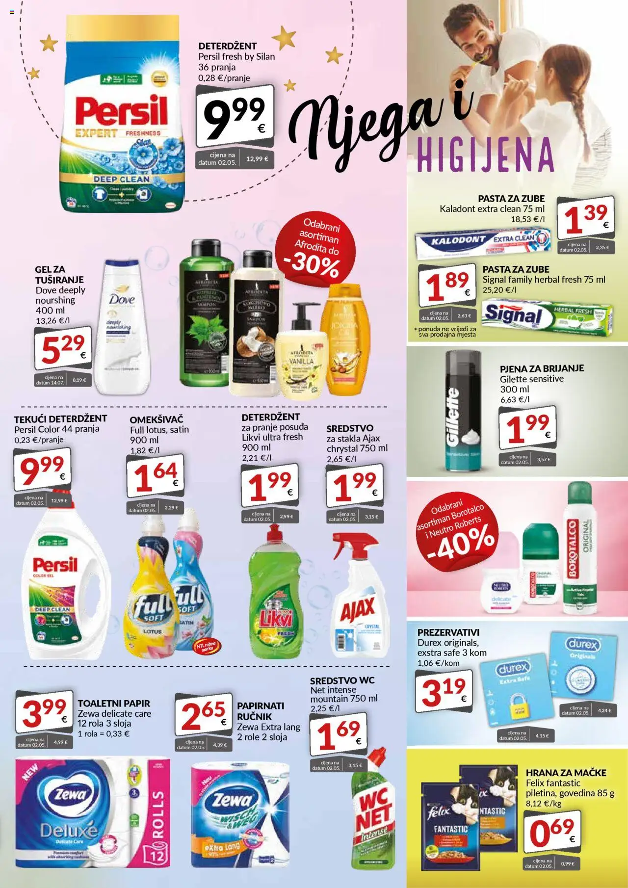 Bakmaz katalog | vrijedi od 16.10.2025 | Stranica: 7 | Proizvodi: Ručnik, Pasta, Ajax, Borotalco