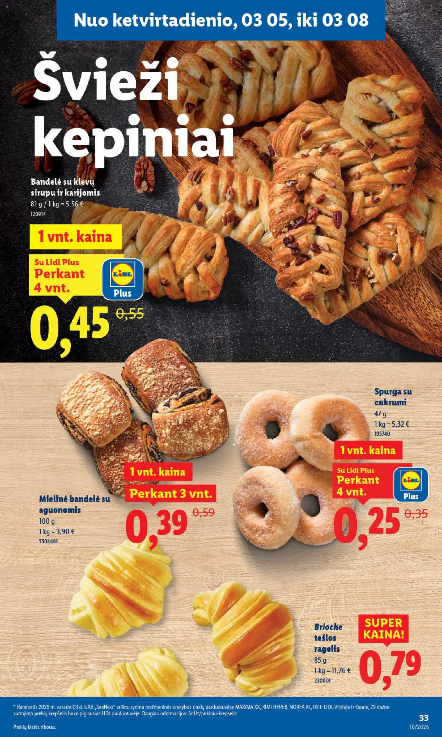 LIDL akcijos nuo 02.03.2026 | Puslapis: 45 | Prekių: Brokolis, Vynuogės, Apelsinai