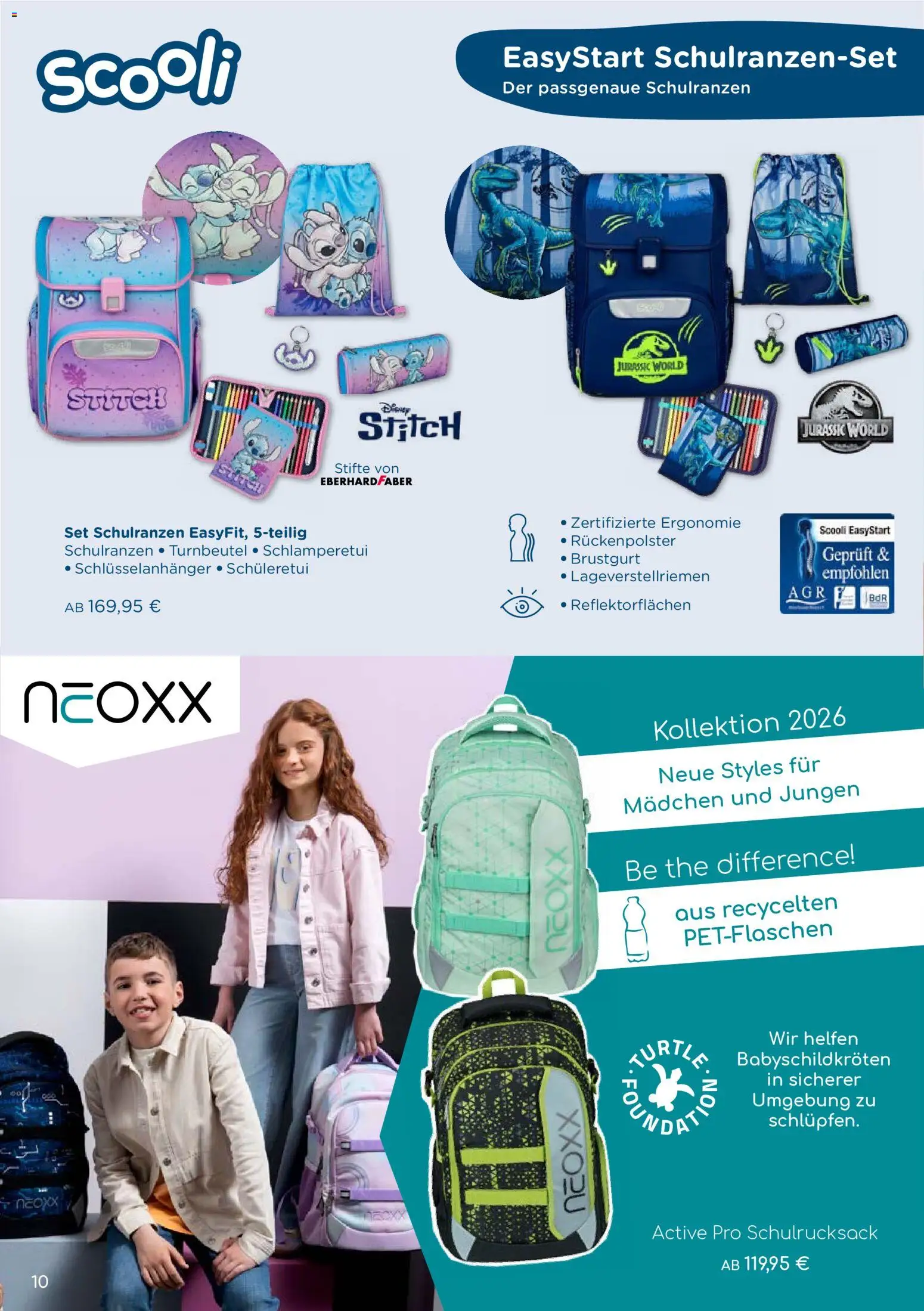 Galeria Karstadt Kaufhof Prospekt Schulranzen  	 – gültig ab 02.03.2026 | Seite: 10
