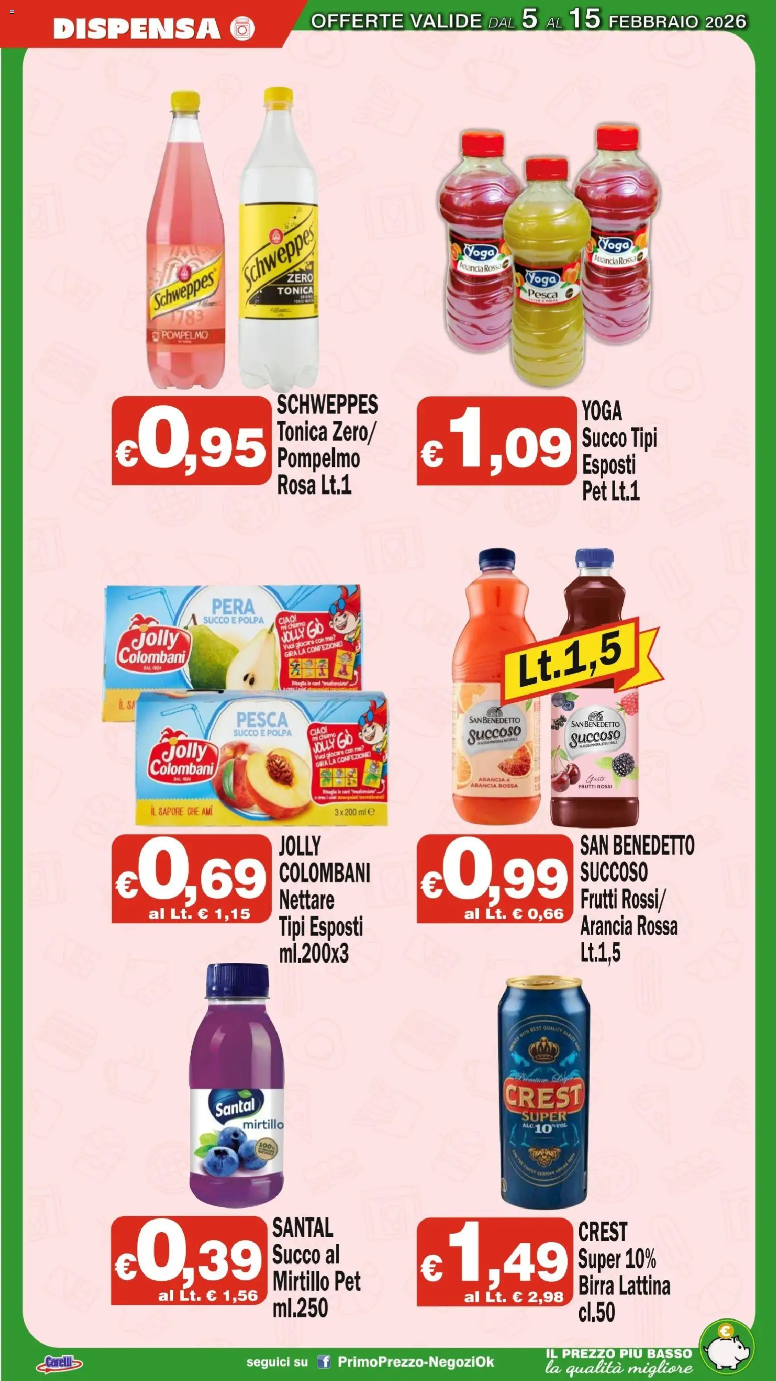 Volantino Primo Prezzo del 05.02.2026 | Pagina: 10