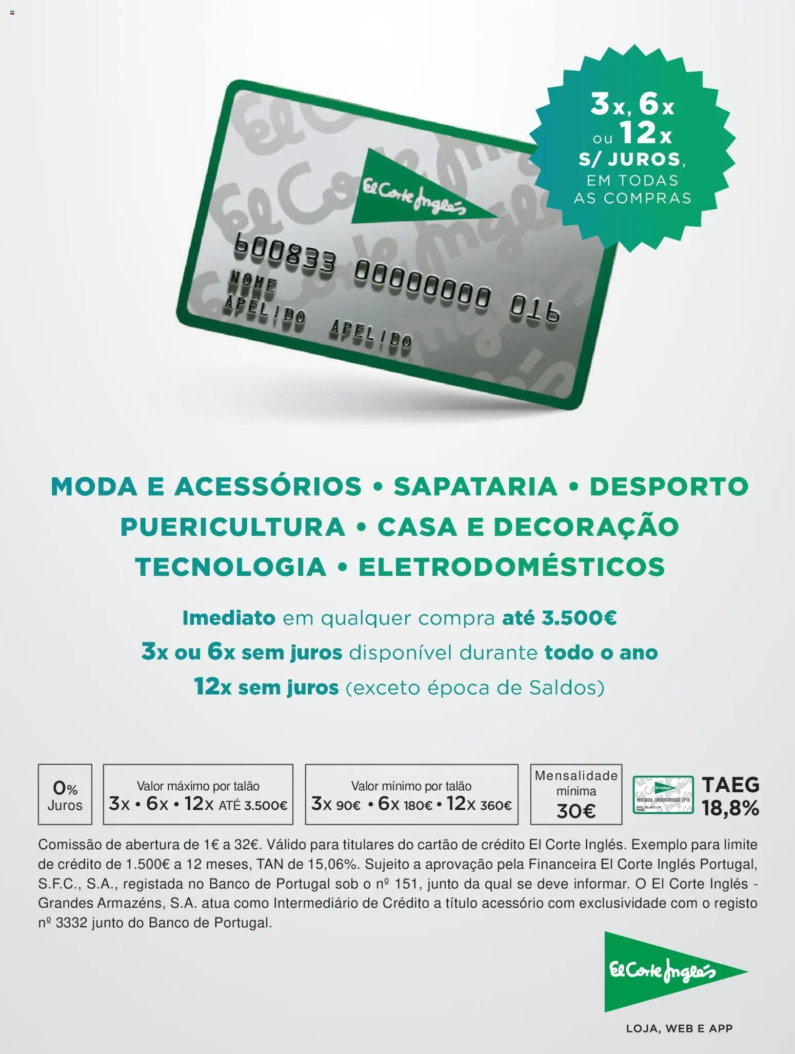 El Corte Ingles Decora │ válido de 23.10.2025 | Página: 36 | Produtos: Banco