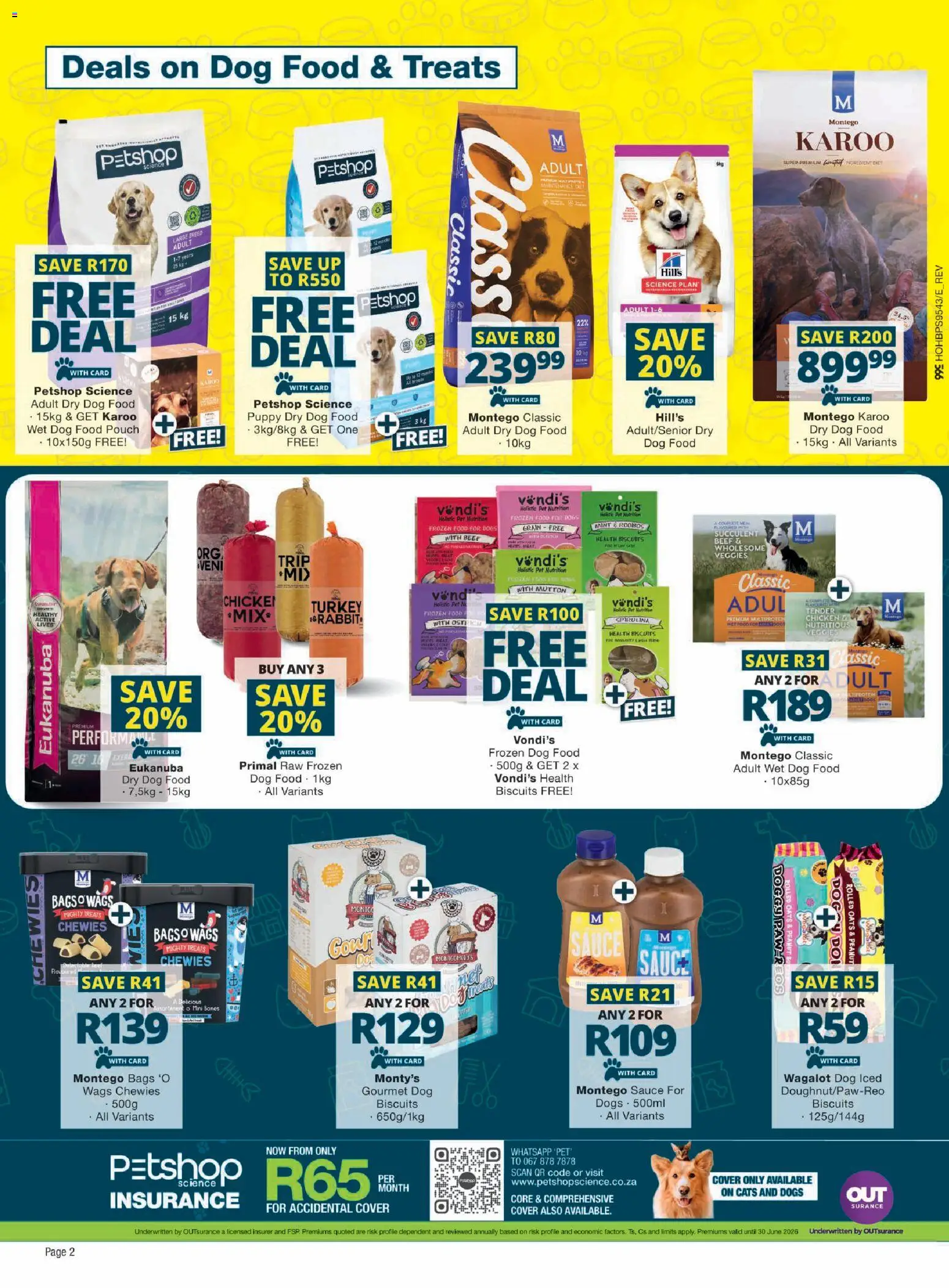 New Checkers catalogue – valid from 23.02.2026 | Page: 2 | Products: Oats, Biscuits, Chicken, Sauce