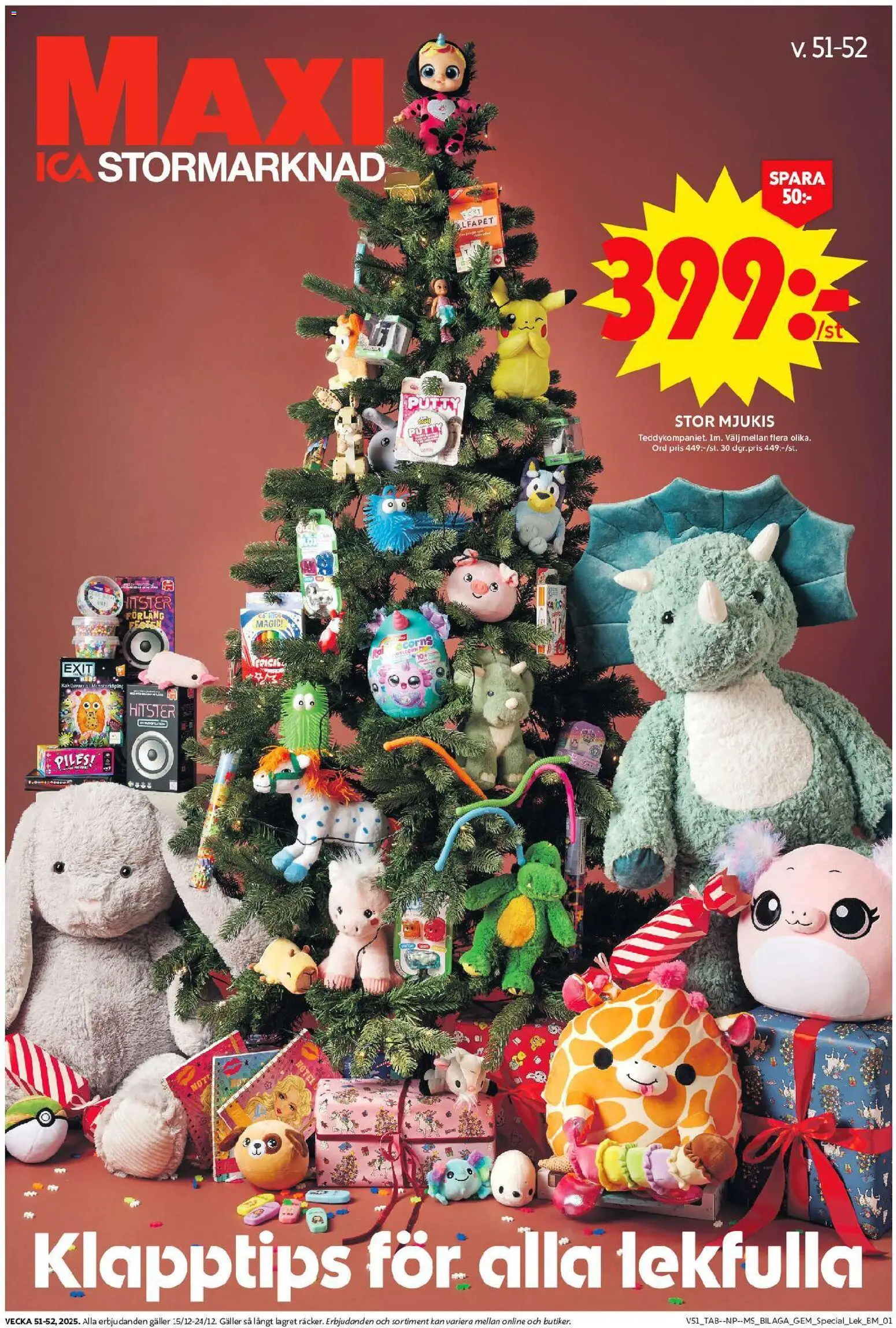 ICA Maxi reklamblad aktuell från 15.12.2025 | Sida: 19 | Produkter: Galler