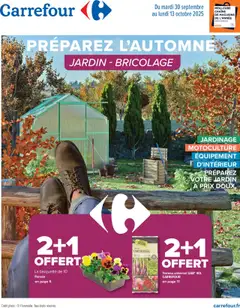 Carrefour - Prévisualisation de Carrefour catalogue preparez l'automne  valide à partir de 30.09.2025