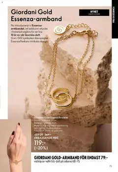 Oriflame reklamblad aktuell från 14.09.2025 | Sida: 73 | Produkter: Armband