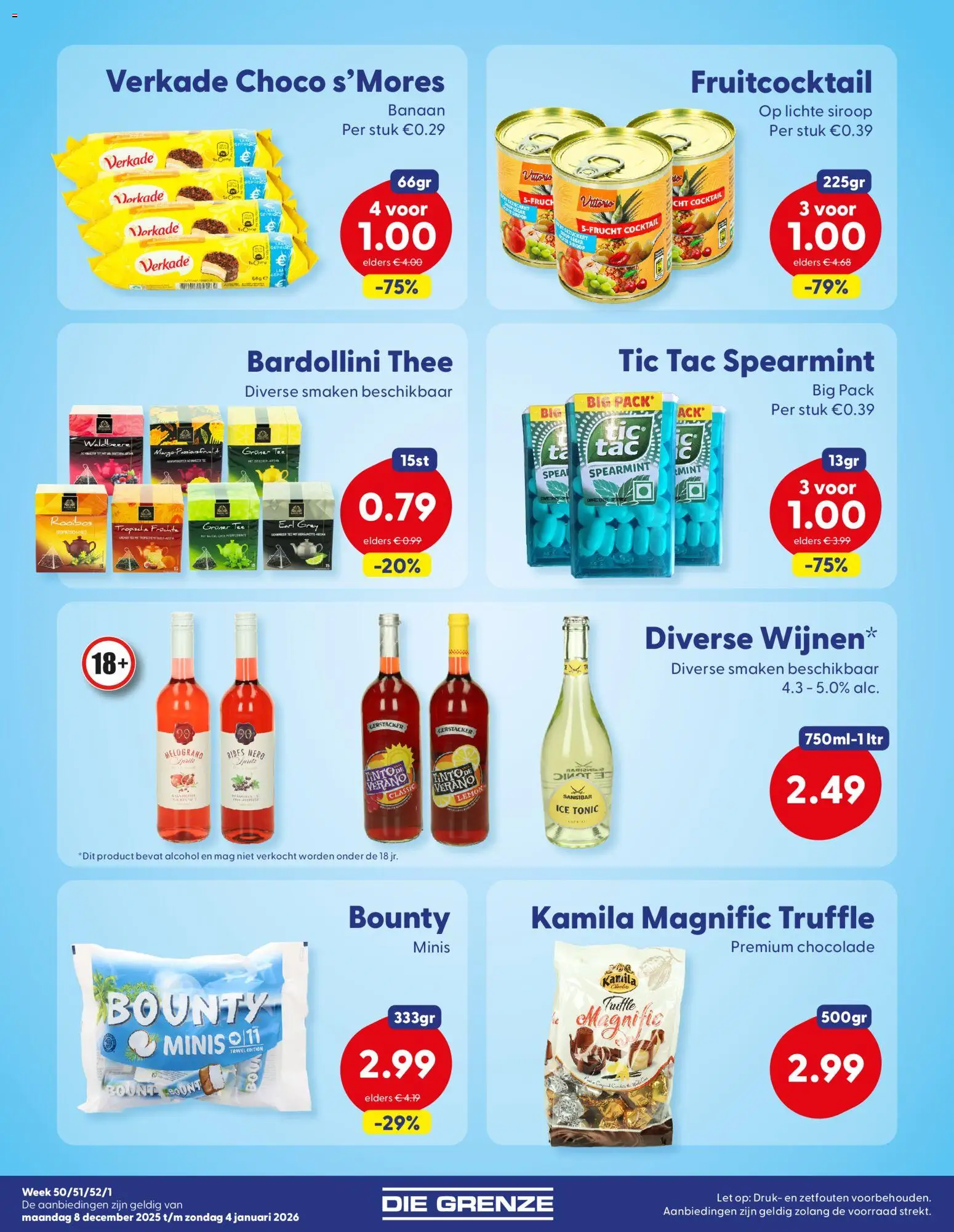 {H1} | Pagina: 6 | Producten: Thee, Fruit, Alcohol, Banaan