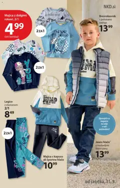 Novi NKD katalog ponudbe – veljaven od 11.09.2025 | Stran: 17 | Izdelki: Majica, Brezrokavnik, Hlace, Nogavice