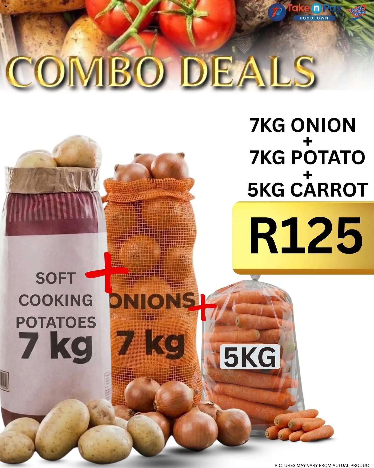 New Take n Pay catalogue – valid from 17.03.2026 | Page: 10 | Products: Potatoes, Onions