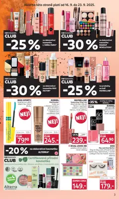 MAKEUP REVOLUTION, dekorativní kosmetiku od 10.09.2025 | Strana: 3 | Produkty: Makeup, Maybelline, Make-up, Řasenka