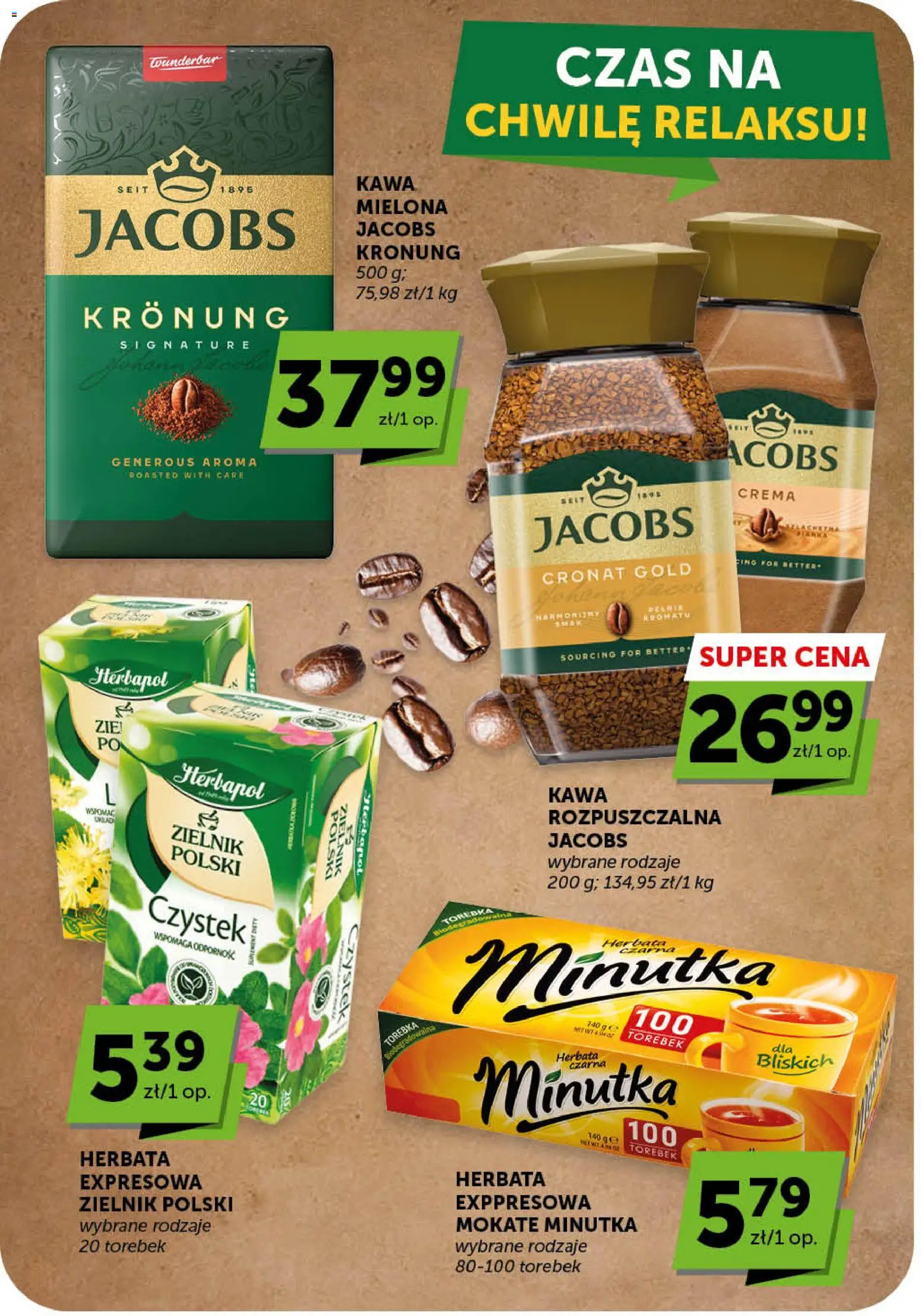 Euro Sklep gazetka od 02.04.2026 | Strona: 28 | Produkty: Torebka, Kawa, Herbata