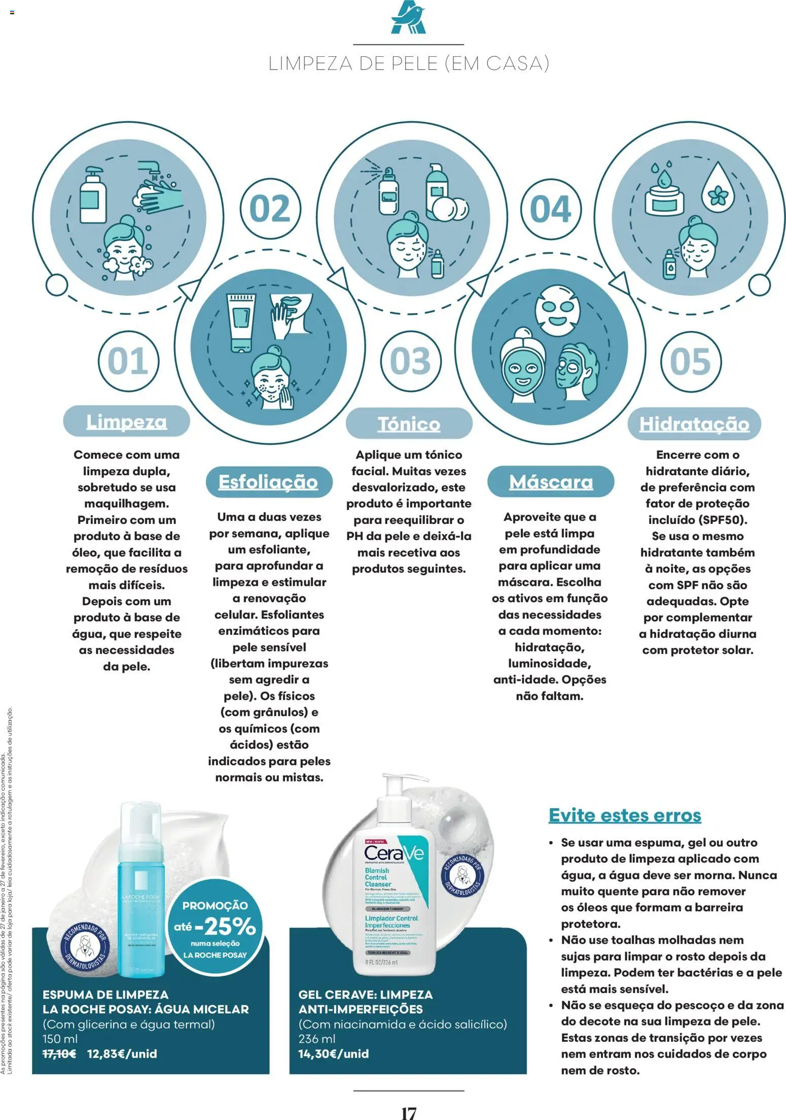 Auchan - Beleza - Especial Capilares │ válido de 01.02.2026 | Página: 17 | Produtos: Agua, Água termal, Água micelar, Base