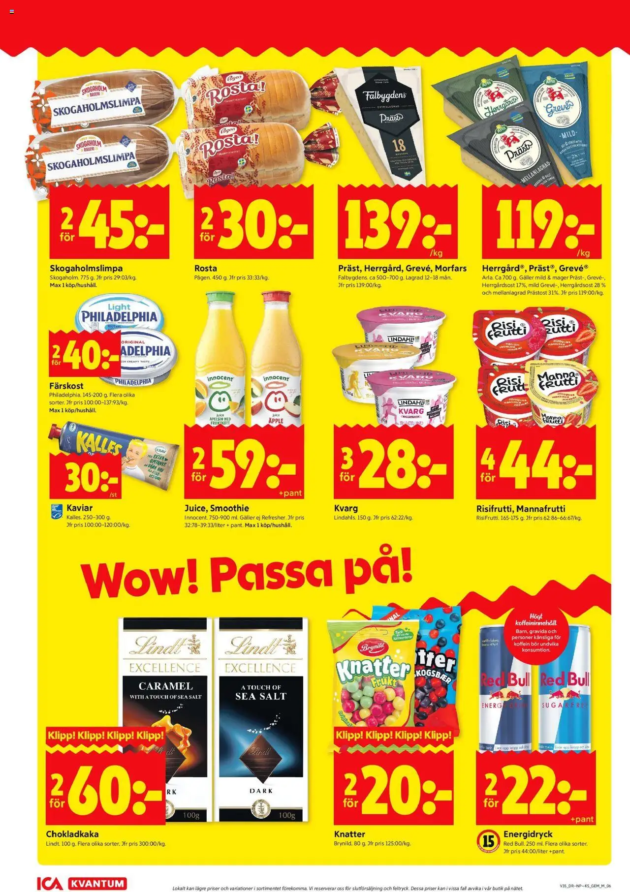 ICA Kvantum reklamblad aktuell från 25.08.2025 | Sida: 8 | Produkter: Red bull, Energidryck, Äpple, Apelsin