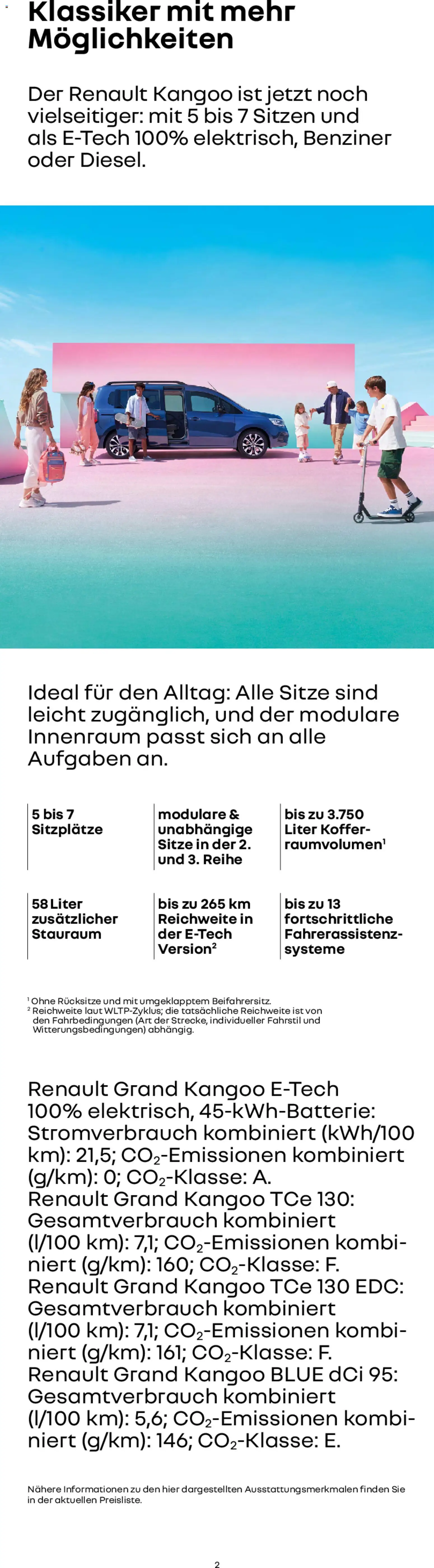 Renault Grand Kangoo – gültig ab 14.01.2026 | Seite: 2 | Produkte: Koffer