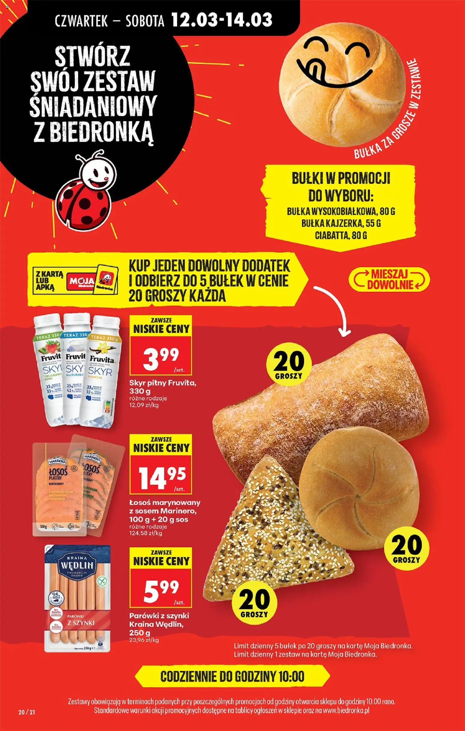 Biedronka Polsko leták - Codziennie niskie ceny od 12.03.2026 | Strana: 26 | Produkty: Kiwi, Losos, Skyr