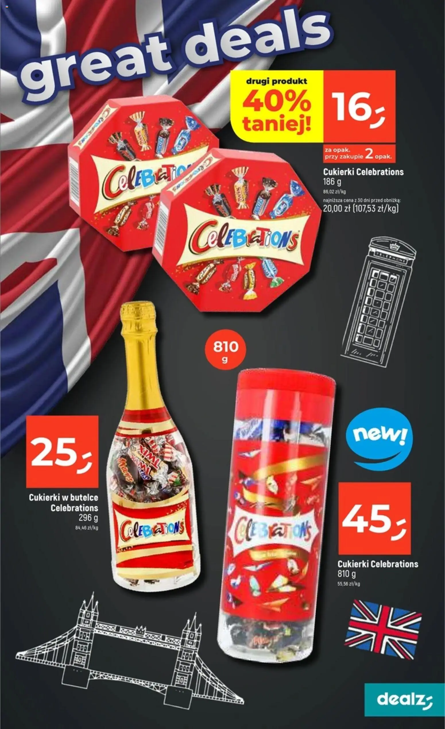 Dealz Gazetka od 22.01.2026 | Strona: 11 | Produkty: Cukierki celebrations, Cukierki