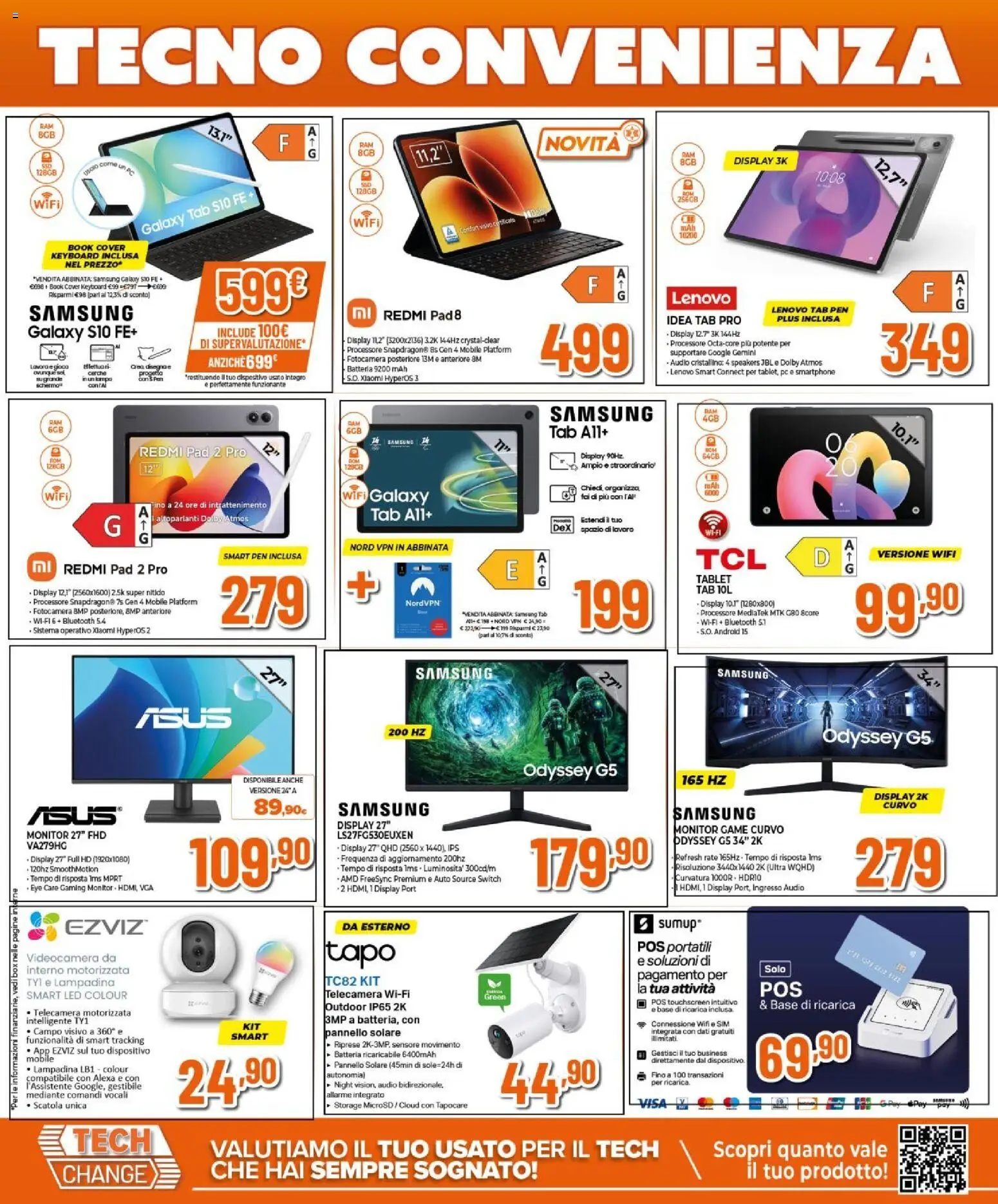 Volantino Expert del 26.03.2026 | Pagina: 10 | Prodotti: Monitor, PC, Videocamera, Batteria