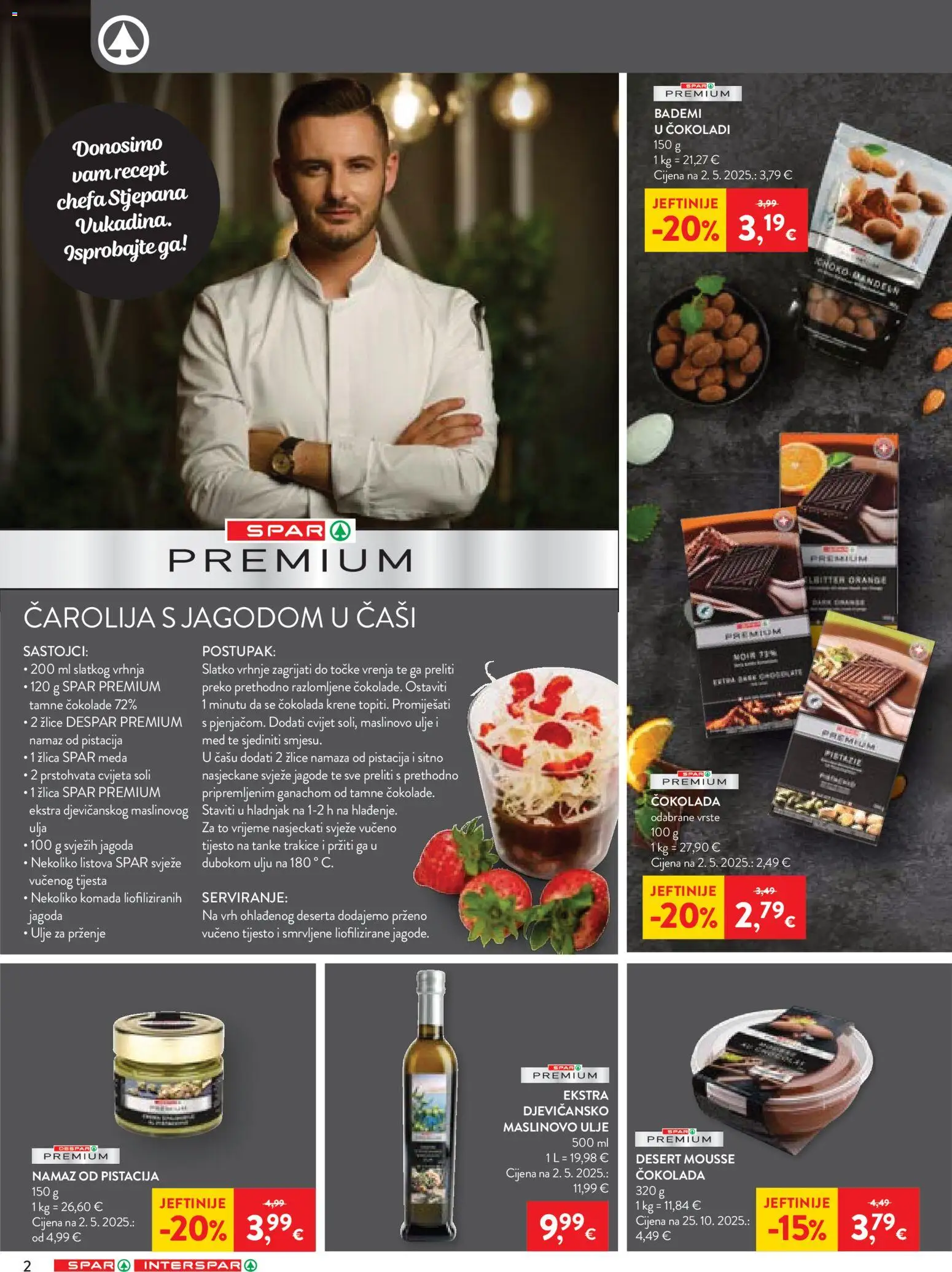 Spar katalog | vrijedi od 04.03.2026 | Stranica: 2 | Proizvodi: Med, Maslinovo ulje, Jagode, Hladnjak