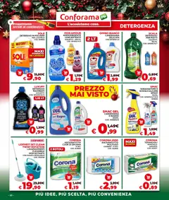 Anteprima del volantino Volantino Conforama	 valido a partire dal 04.12.2025 | Pagina: 10 | Prodotti: Detersivo in polvere, Sgrassatore, Limone, Profumo