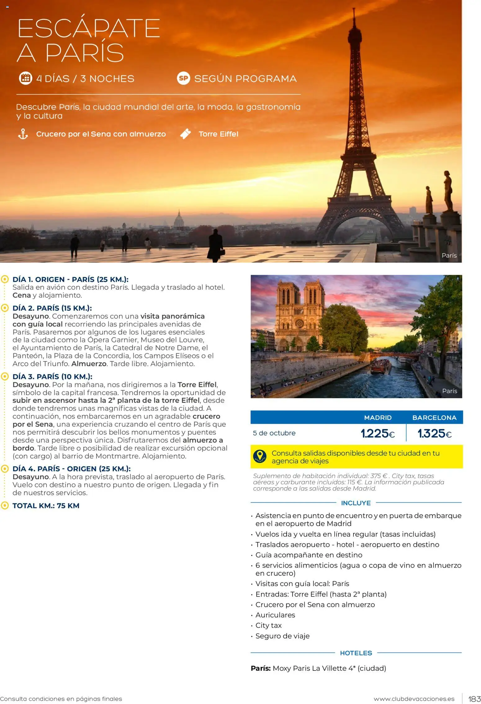 Viajes El Corte Inglés Club de Vacaciones │ válido desde el 01.02.2026 | Página: 183 | Productos: Vino, Auriculares