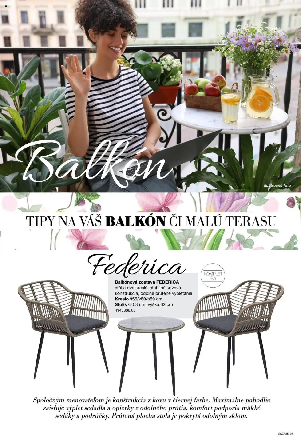 Nové Sconto nábytok akcie – leták je platný od 21.02.2025 | Strana: 6 | Produkty: Stôl, Kreslo, Stolík