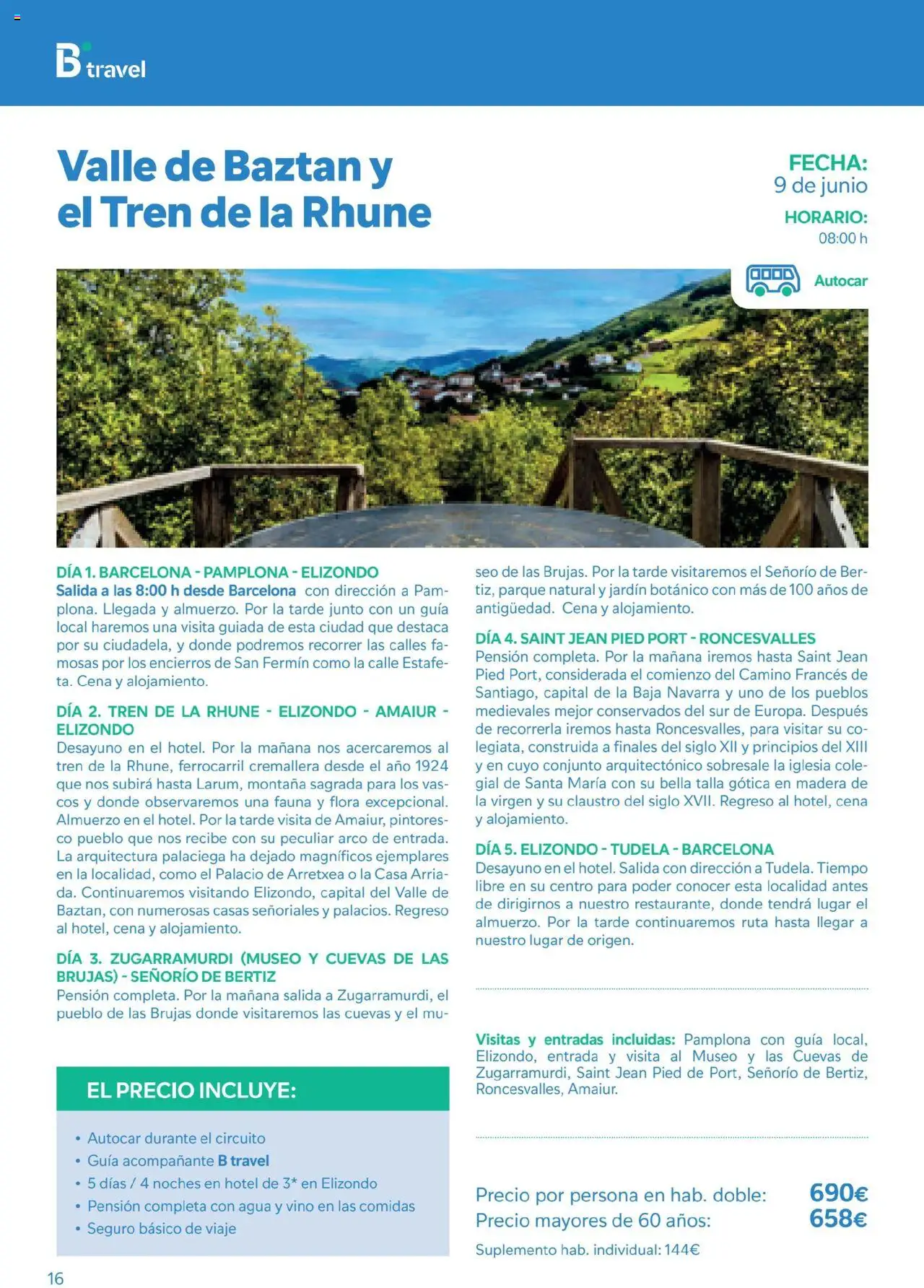 B the travel brand Viatges i Excursions │ válido desde el 01.05.2025 | Página: 16 | Productos: Vino