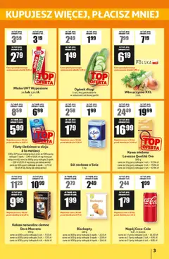 Pogląd oferty "Auchan Gazetka - ATAC Hiper Discount" - ważna od 04.12.2025 | Strona: 3 | Produkty: Kakao, Mleko, Kawa, Sól